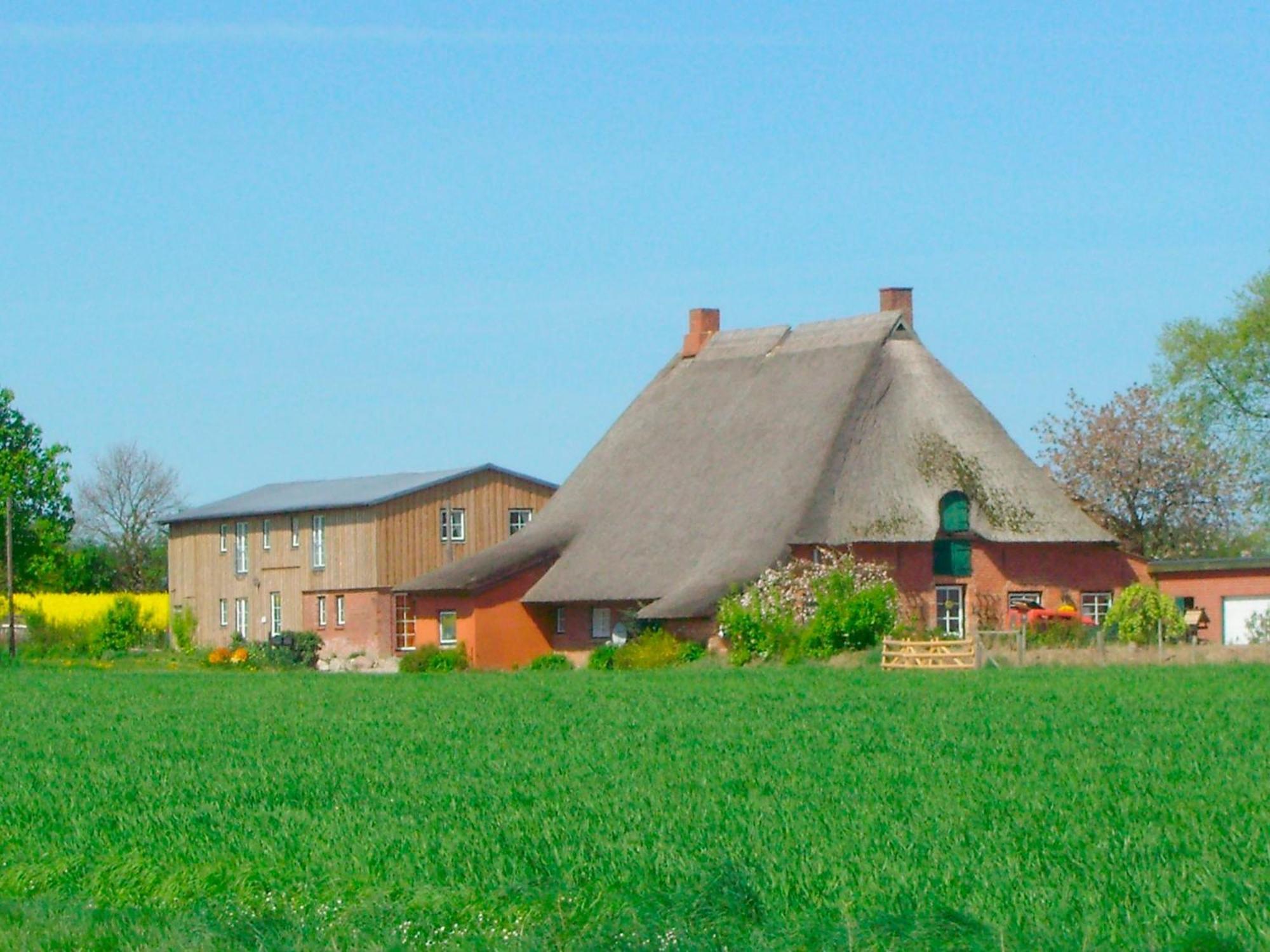 Apartamento "Hof Triangel - Whg 2" - Bauernhofurlaub Riepsdorf Exterior foto